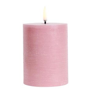 Uyuni Lighting Pillar LED-kubbelys 7,8x10,1 cm rosa