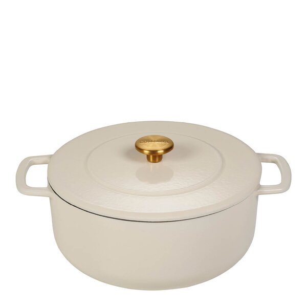 Combekk - Støpejernsgryte 24 cm 3,8L sand