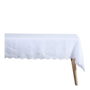 Lene Bjerre Anglaise duk 320x140 cm hvit