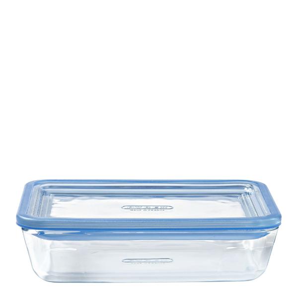 Pyrex Zero Plastic ildfast form med lokk 0,8L klar