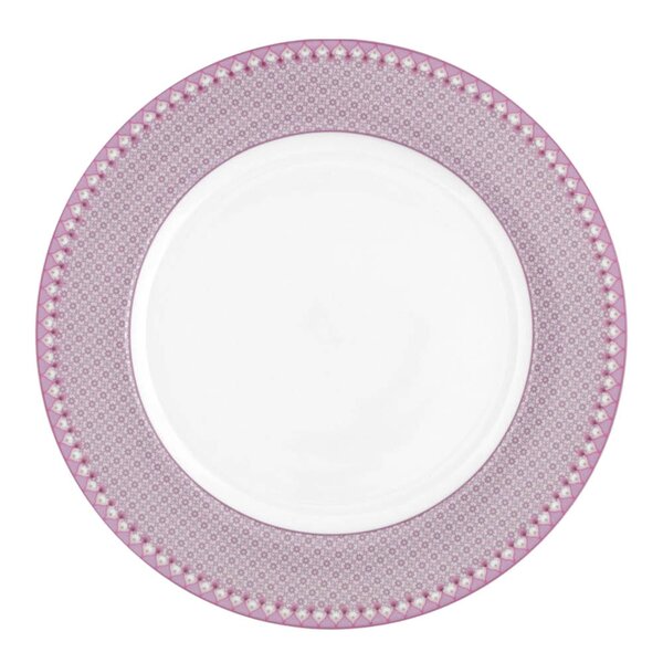 Pip Studio Lily & Lotus Tiles tallerken 26,5 cm lilla