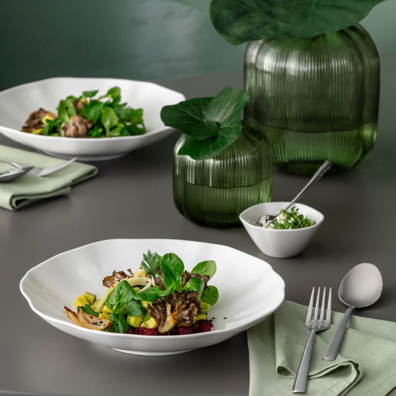 Villeroy & Boch Pura serveringskål 25 cm hvit