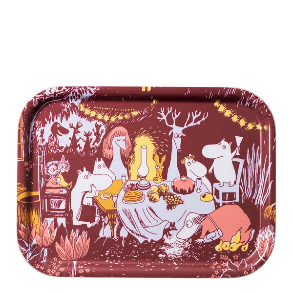 MoominArabia Mummi serveringsbrett 27x20 cm Festlige stunder
