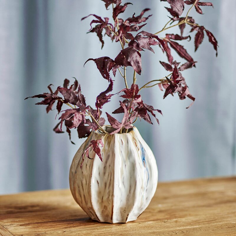 Creative Collection Feray vase 18 cm natur