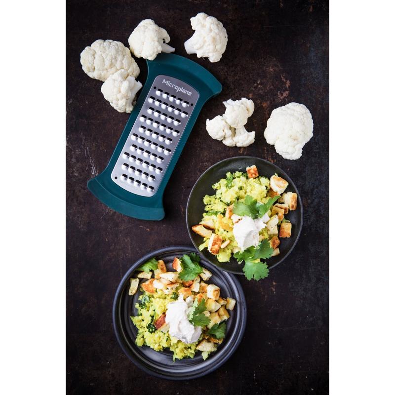 Microplane Rivjern til skål rustfri/petrol