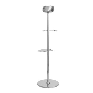 Hilke Ninfea Alta NP lysestake 40 cm sølv