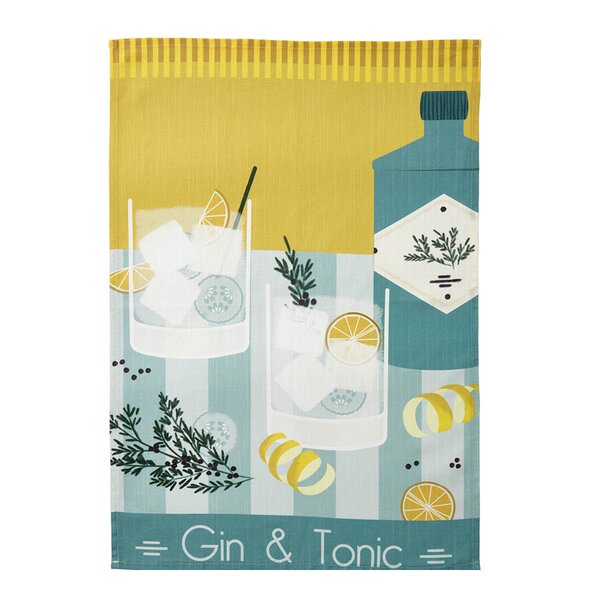Coucke Kjøkkenhåndkle 50x75 cm gin & tonic
