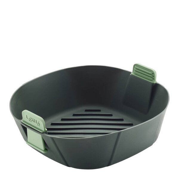Lékué Silikonkurv L til airfryer 22x22 cm grå