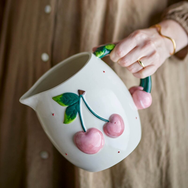Bloomingville Berrie mugge 1,79L kirsebær rosa