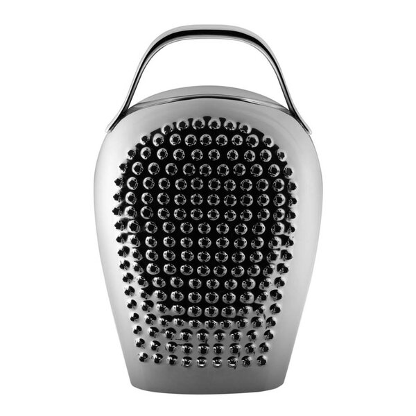 Alessi Cheese Please parmesan rivjern 6x10x16 cm blankt stål