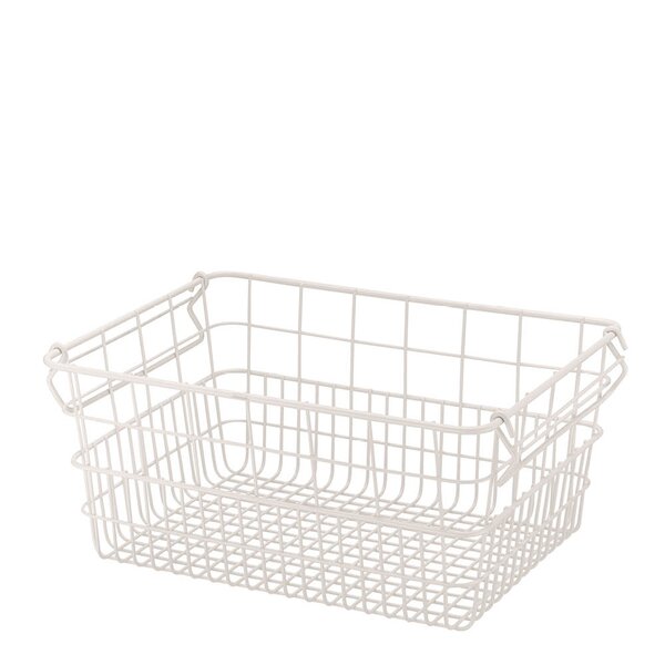 Blomus Kago lagringskurv 37x27x17 cm firkantet beige