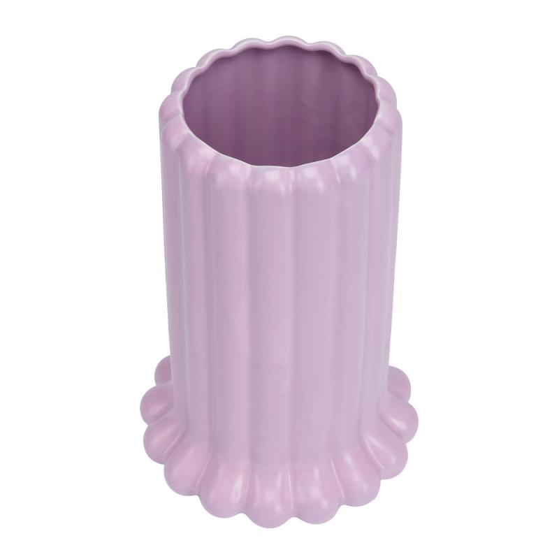 Design Letters Tubular vase 24 cm lilla