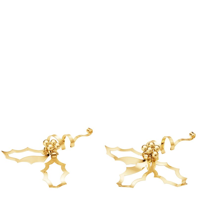 Georg Jensen 2026 juleornamentsett M+L gull