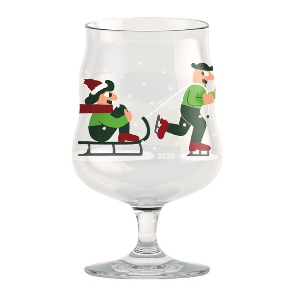 Holmegaard Mikkeller universal ølglass 40 cl Christmas 2025