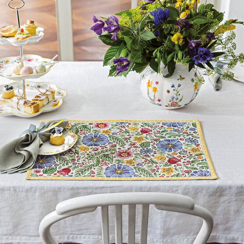 Villeroy & Boch Spring Awakening bordbrikke 32x48 cm flerfarget