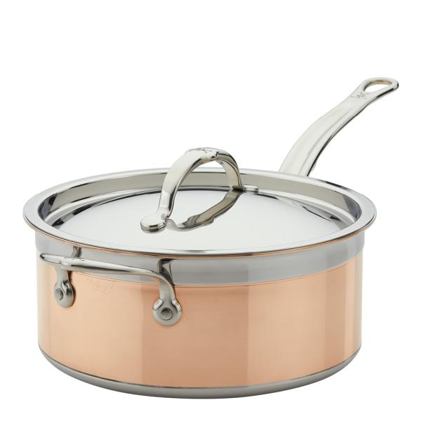 Hestan – Copperbond kasserolle med lokk 3,8L kobber