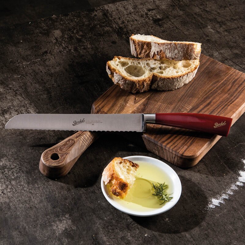 Berkel Elegance Red brødkniv 22 cm