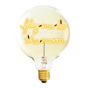 Elements Lighting MITB lyspære LED 17 cm Fly Me To The Moon ravfarget