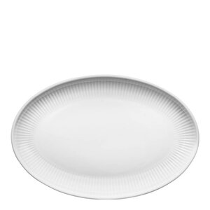 Eva Trio Legio Nova oval tallerken 24,5 cm hvit