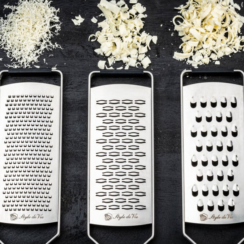 Laguiole Style de Vie Rivjern sett 3 deler svart