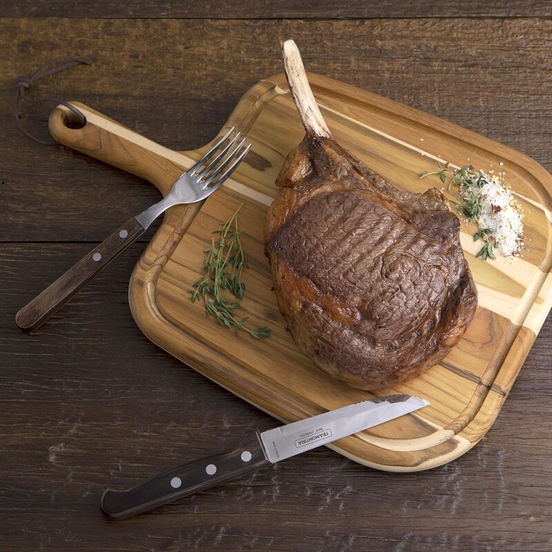 Tramontina Churrasco biffkniv jumbo 23 cm brun