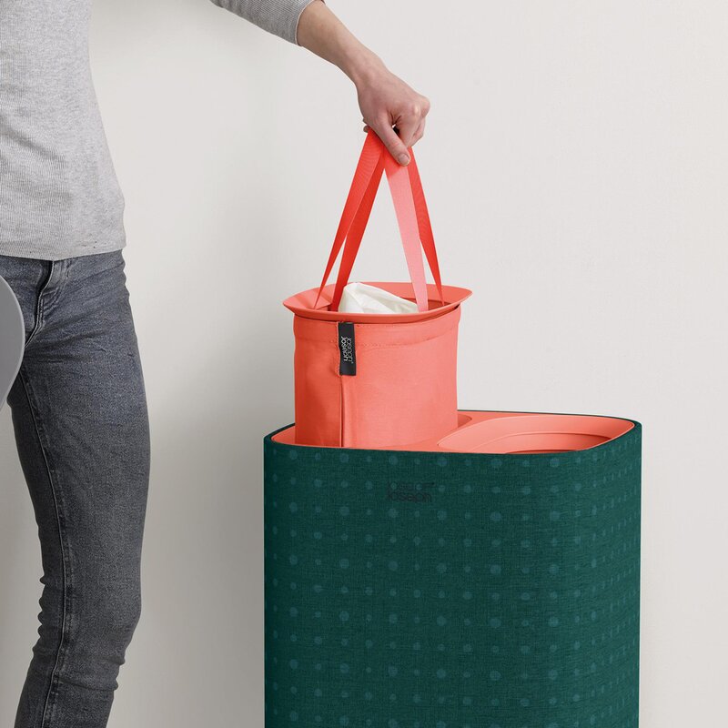 Joseph Joseph Tota Pop skittentøyskurv 60L grønn