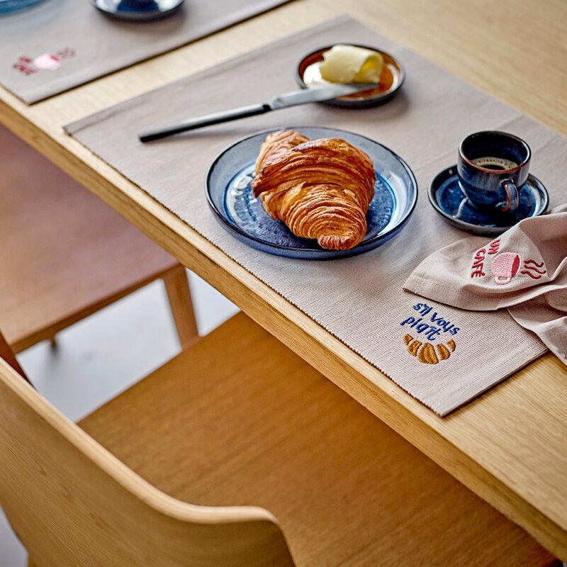 Södahl Bistro tøyservietter 40x40 cm 2 stk coffee brown