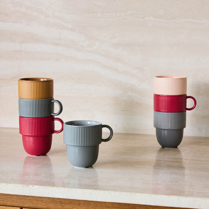 Sagaform Inka kopp 27 cl Fudge