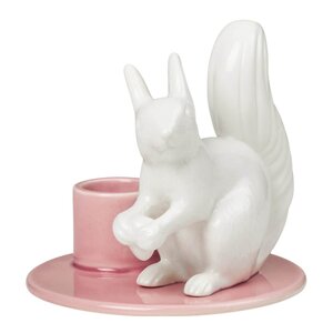 Dottir Sweet Stories Large Squirrel lysestake 8,5 cm Blush