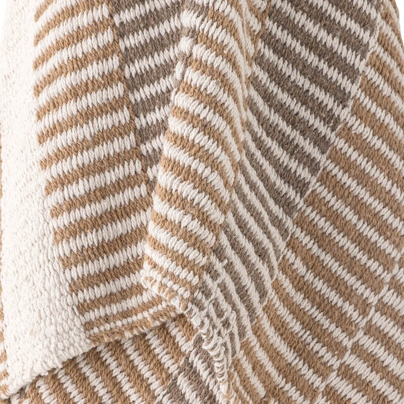 Creative Collection Pledd Isnel 160x130 cm natur