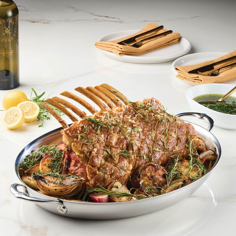 Hestan Provisions gratengform oval 42,5x33,5 cm