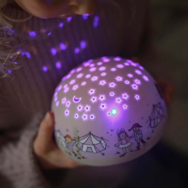 Rätt Start Pippi nattlys med stjernehimmel og musikk