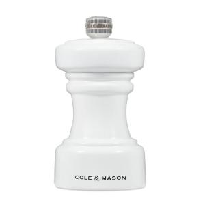 Cole & Mason Hoxton saltkvern 10 cm hvit