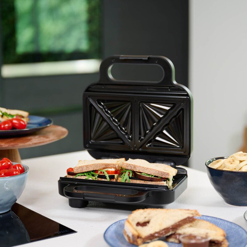 PRINCESS Sandwich grill 127007 27x26 cm svart