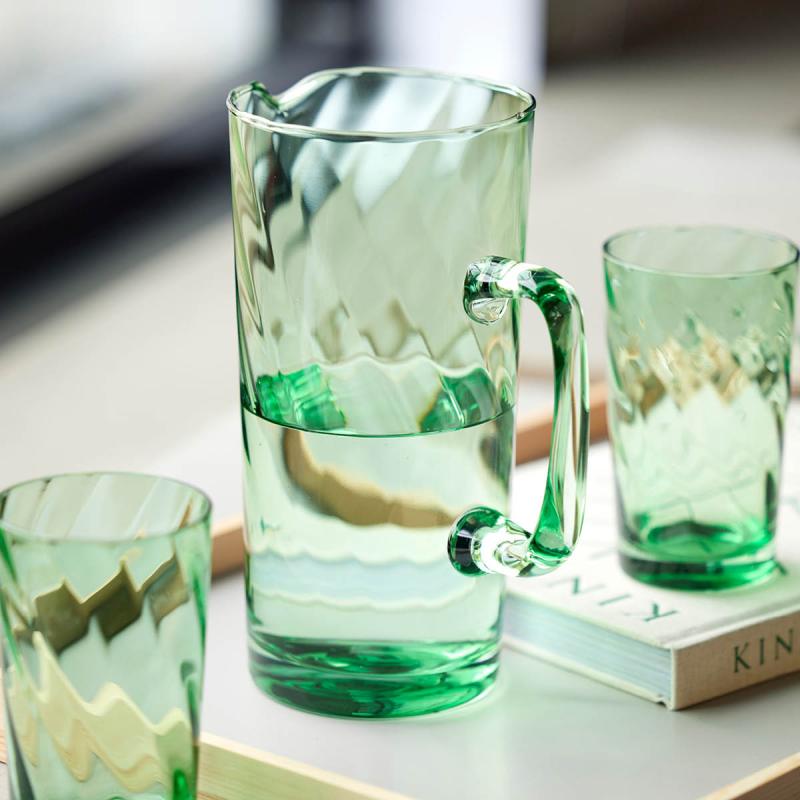 Lyngby Glas Vienna kanne 1,9L grønn