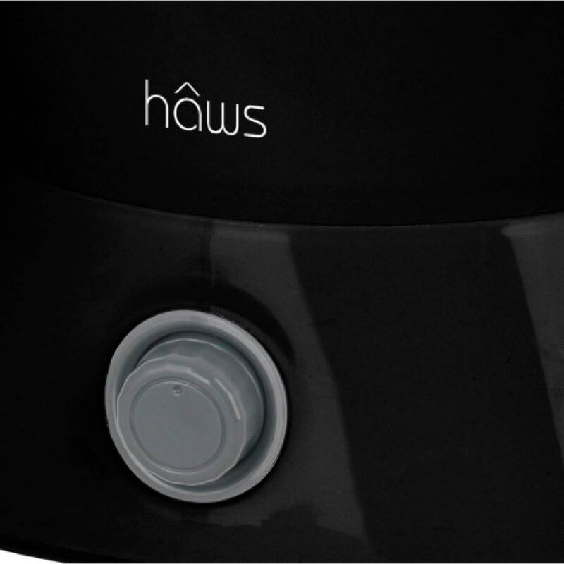 Haws Elektrisk potetskreller og salatslynge svart
