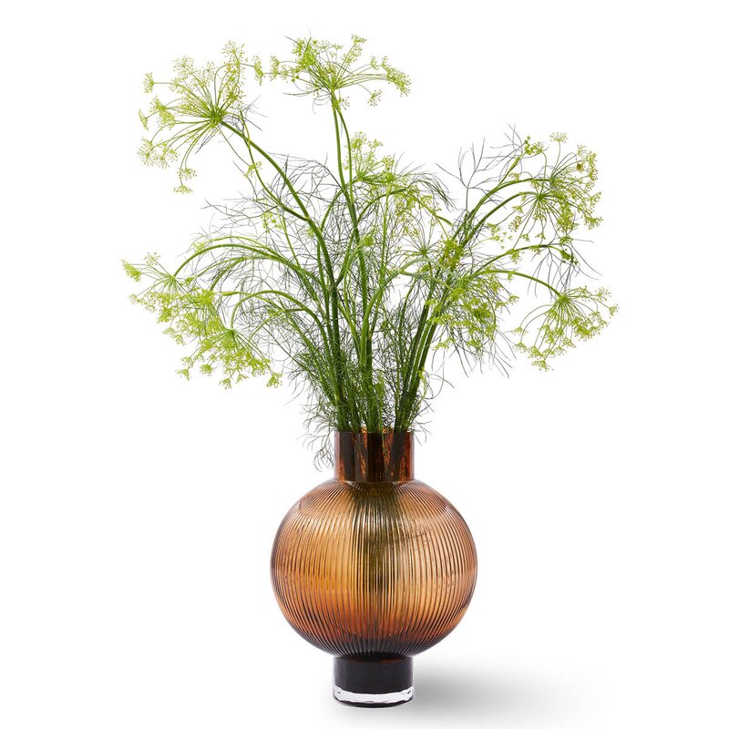 Pols Potten Hot Air Balloon vase 30 cm mørk brun