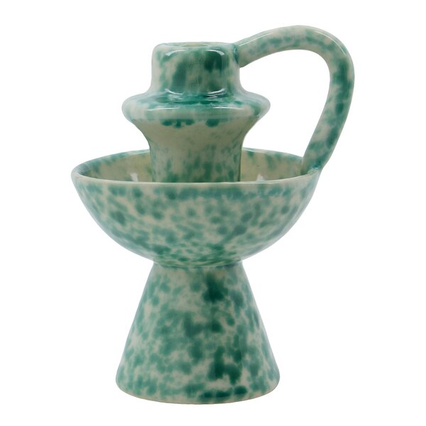 House Doctor Diva lysestake 14 cm grønn
