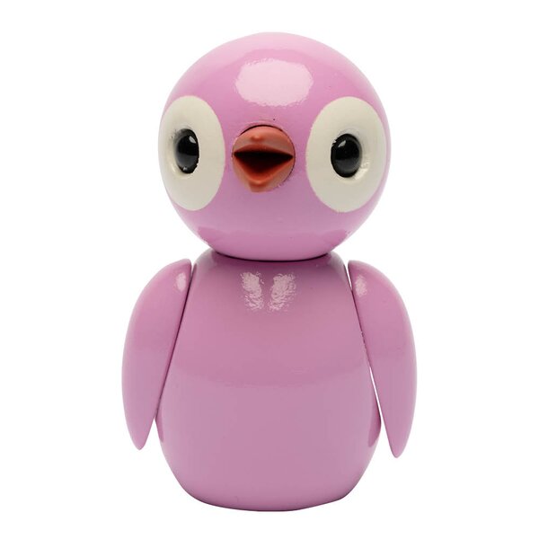 Spring Copenhagen Spring Birds trefigur 6,5 cm powerful pink