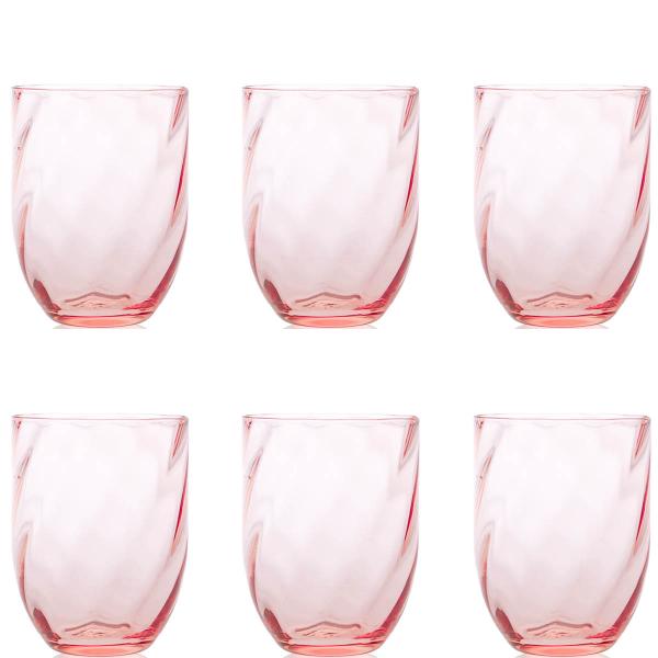 Klimchi Marika glass 20 cl 6 stk rosaline