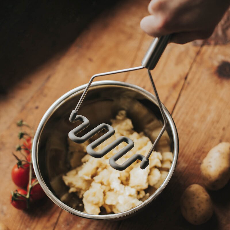 Dorre Pam potetstapper 24 cm stål