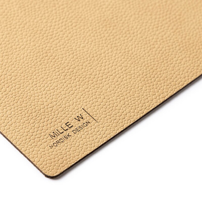 MiLLE W NORDISK DESIGN Rektanguler bordbrikke 45x35 cm beige