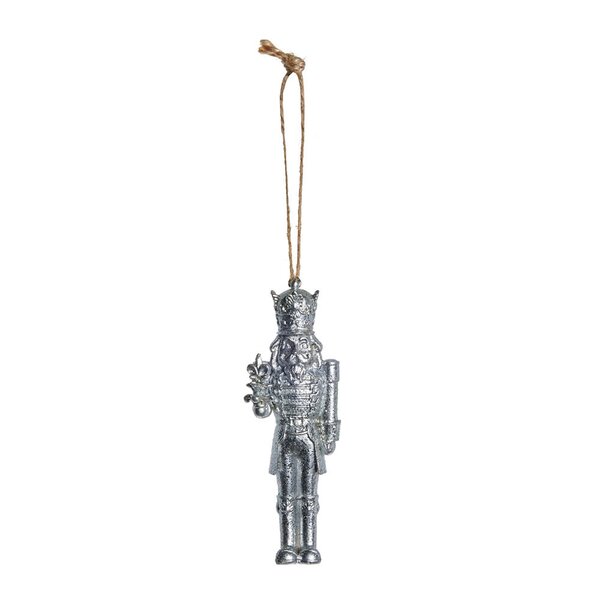 Lene Bjerre Nuttia ornament 10 cm sølv