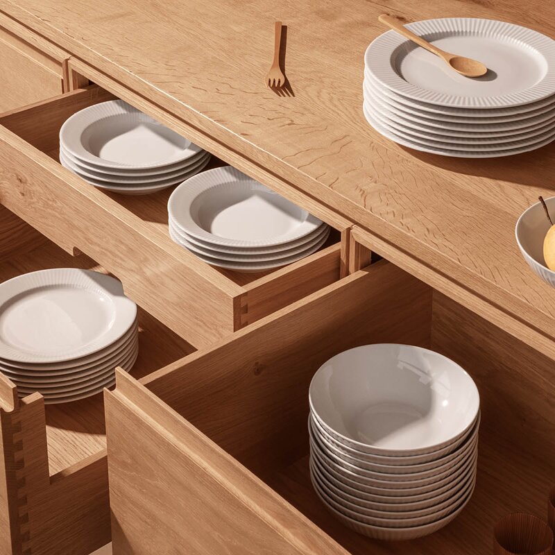 Eva Trio Legio Nova frokosttallerken 22 cm 4 stk