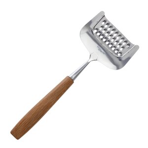 Bjørklund Eik ostehøvel med rivjern 23 cm stål/eik