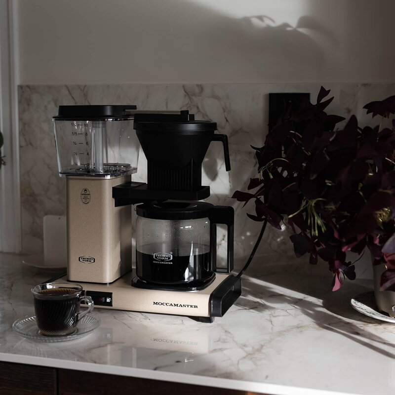 Moccamaster Optio kaffetrakter 1,25L sandstone