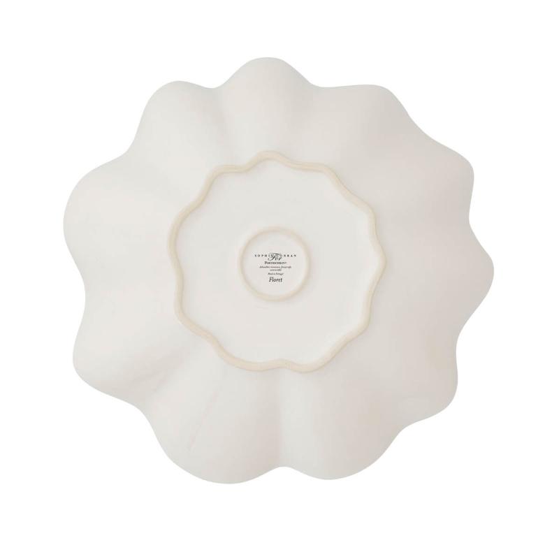 Sophie Conran Floret serveringsskål 23,4 cm kremhvit
