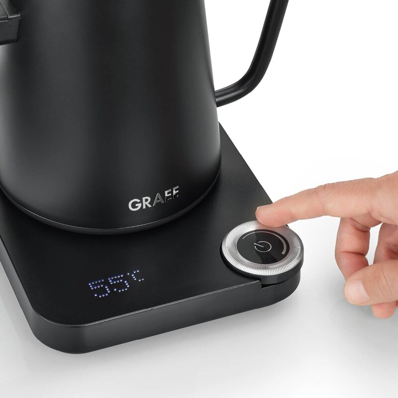 Graef Vannkoker pour over GK502 0,9 L 1200W matt svart