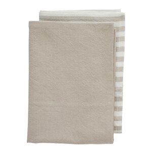 Lene Bjerre Estrille kjøkkenhåndkle 70x50 cm 2 stk beige