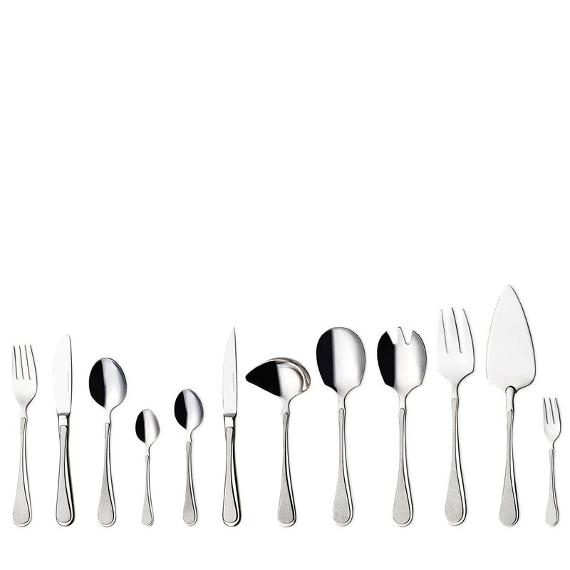 Hardanger bestikk Carina kakespade  25,8 cm